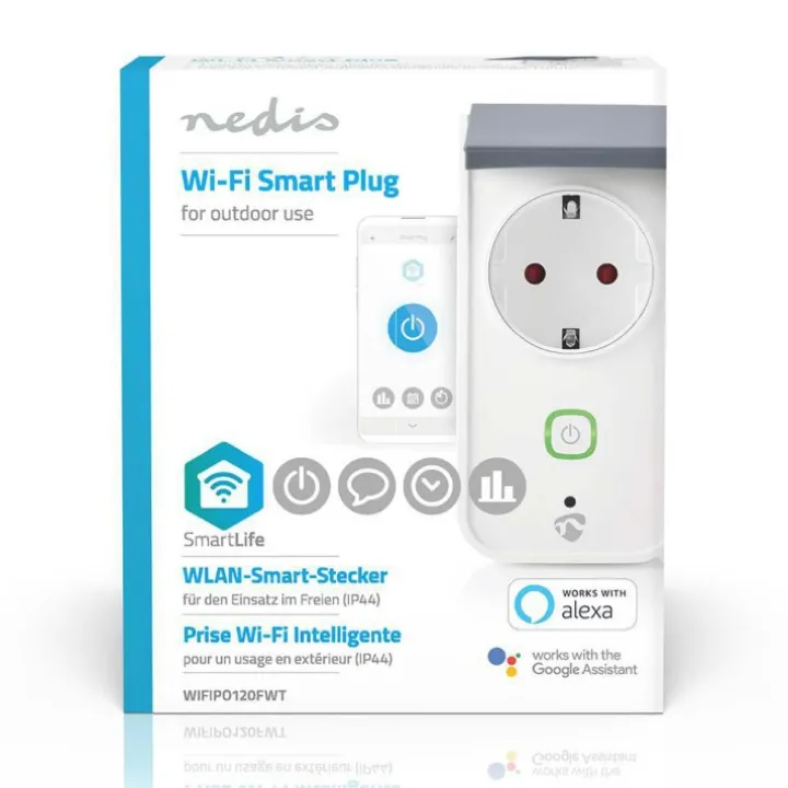 Utomhuskontakt med WiFi