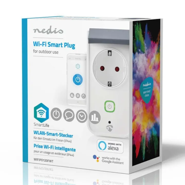 Utomhuskontakt med WiFi