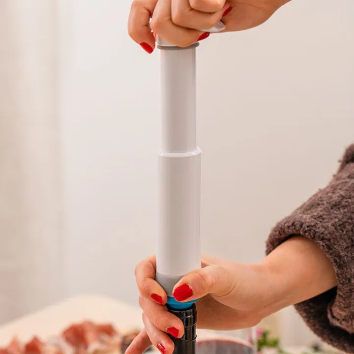 Vakuumkork 3-pack med vakuumpump