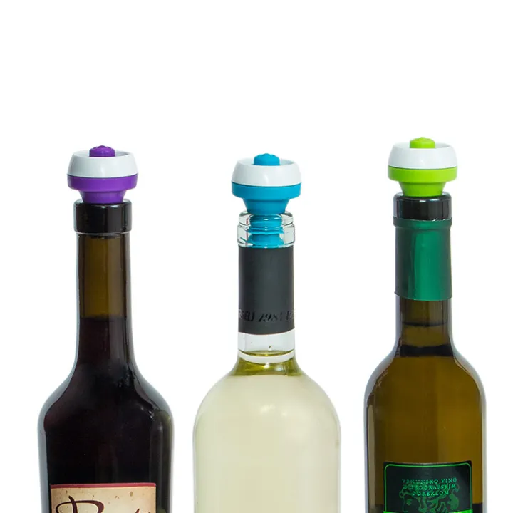Vakuumkork 3-pack med vakuumpump