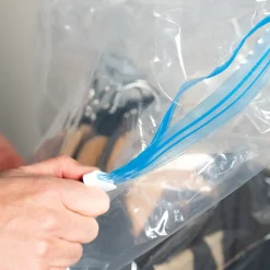 Vakuumpåse för galgade plagg