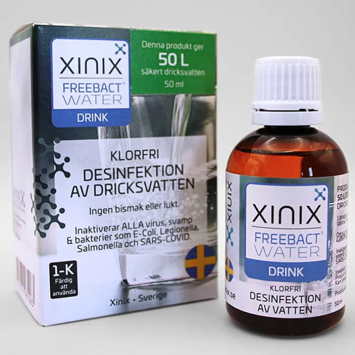 Vattenrening, Xinix FreeBact Water