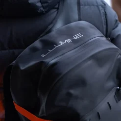 Vattentät ryggsäck med belysning, 30 liter