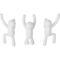 Väggkrokar 3-pack, Bubby, Umbra, Vit