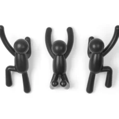 Väggkrokar 3-pack, Buddy, Umbra, Svart
