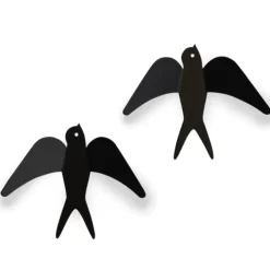 Väggkrok i metall 2-pack, Svala