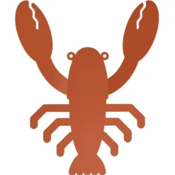 Väggkrok i återvunnen metall, Hummer