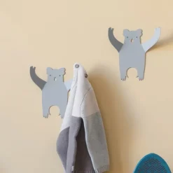 Väggkrok i återvunnen metall, Koala