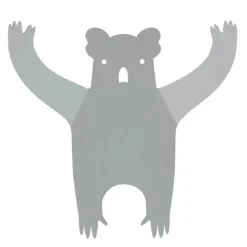 Väggkrok i återvunnen metall, Koala