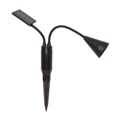 Vridbar solcellsladdad spotlight