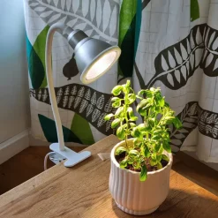Växtbelysning med klämma 12W